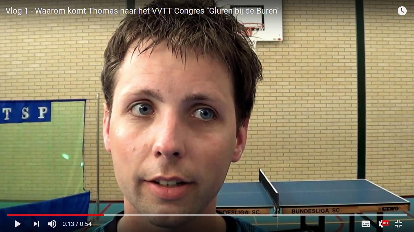 Vlog 1 – Waarom komt Thomas naar het VVTT congres “Gluren bij de Buren”